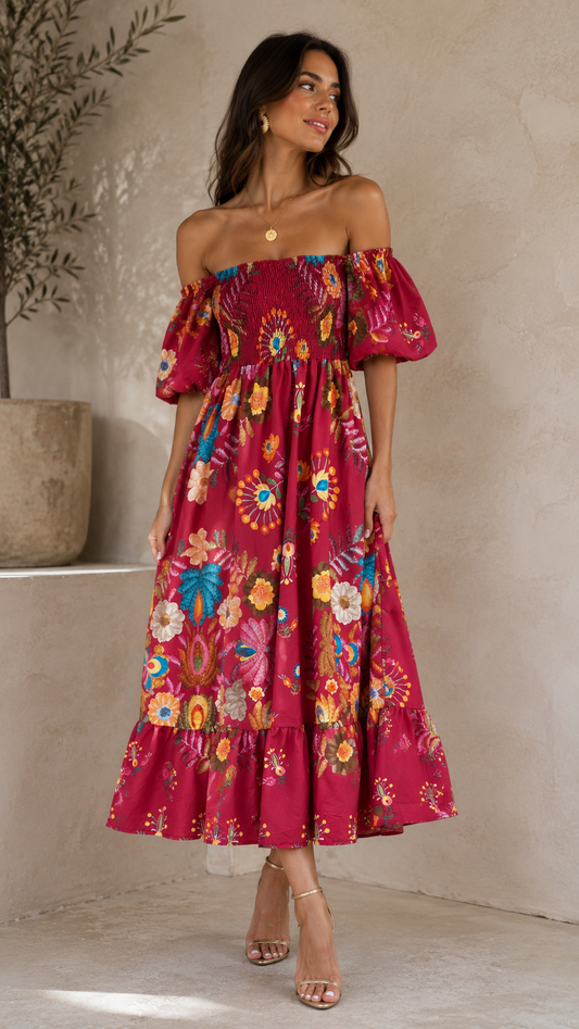 VESTIDO FLORAL