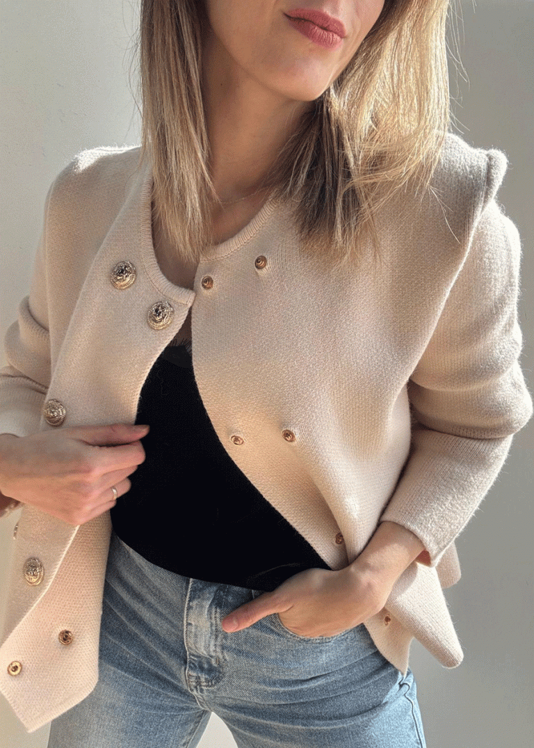 CHAQUETA DOBLE BOTÓN