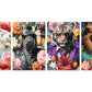 CUADRO LIENZO ANIMALES FLORES