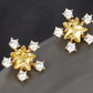 PENDIENTES ESTRELLA CIRCONIA AC.INOX.
