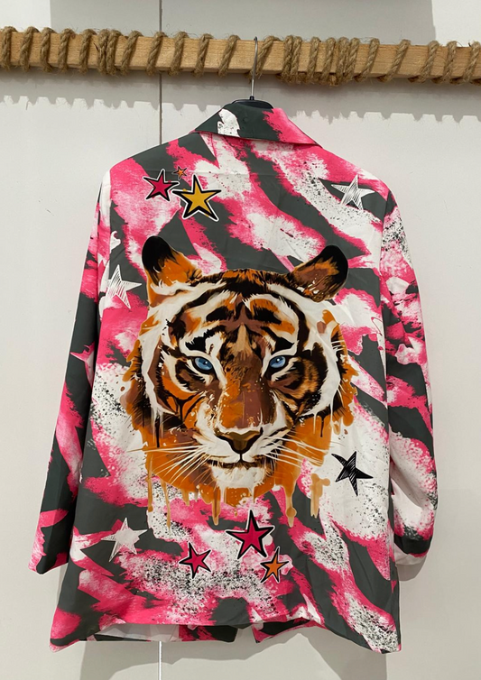 MAXI BLAZER TIGER STAR