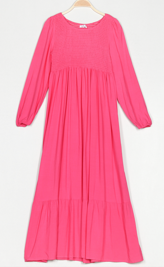 VESTIDO LARGO VUELO
