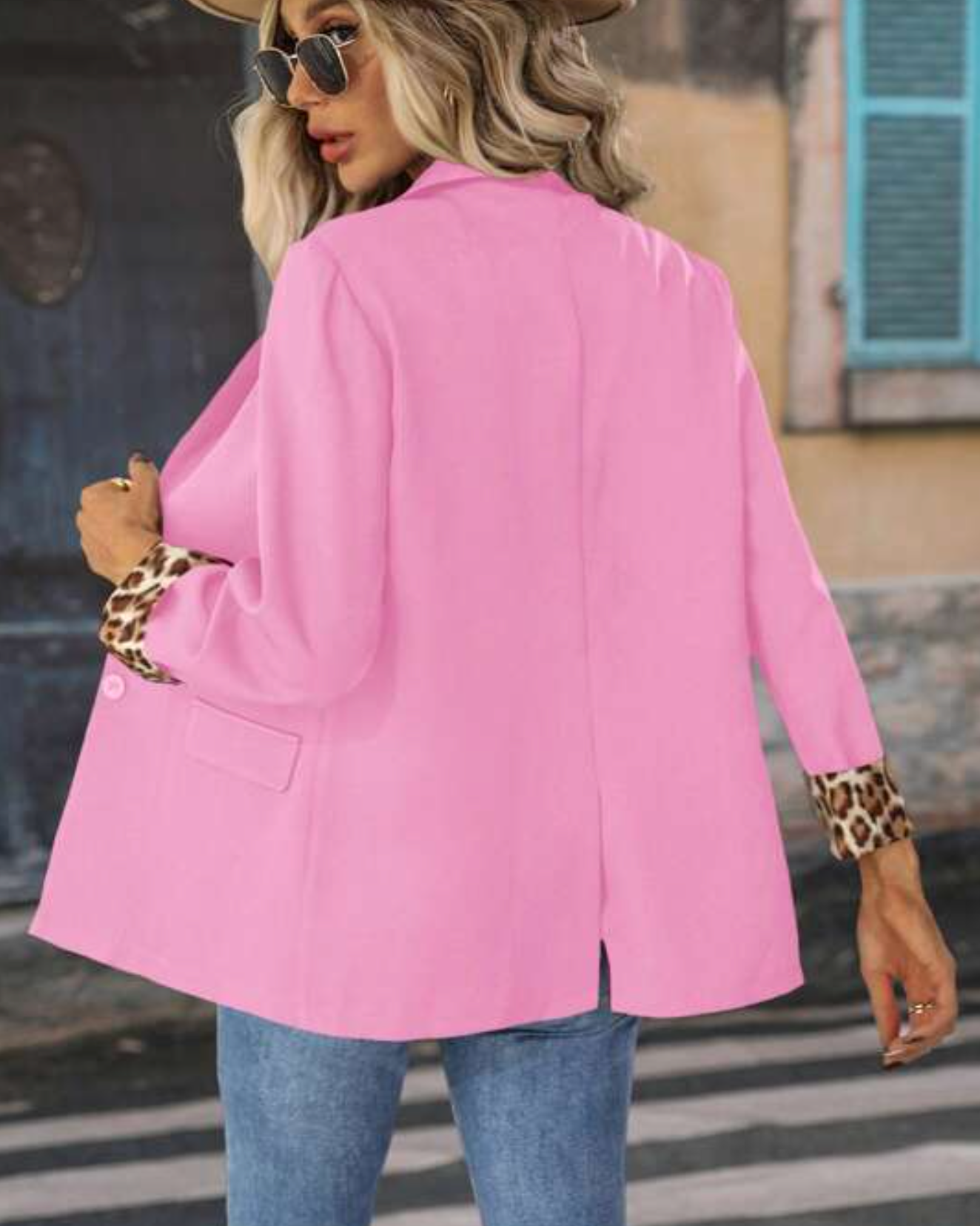 BLAZER FORRO ANIMALPRINT