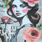 CAMISETA CHICA FLORES