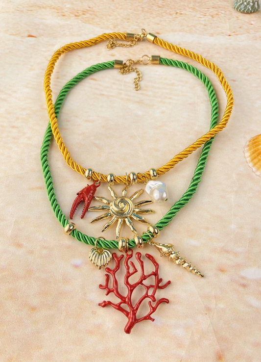 SET DOS COLLARES CUERDA