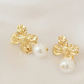 PENDIENTES FLOR PERLA AC.INOX.