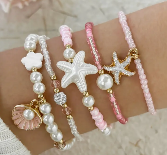 SET 5 PULSERAS MAR
