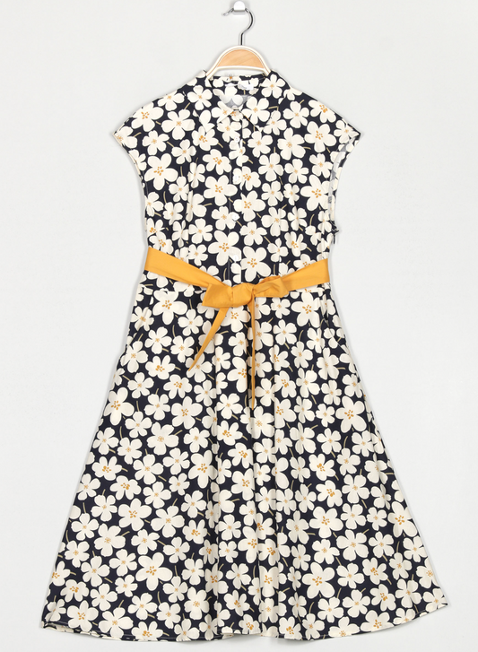 VESTIDO CAMISERO FLORAL