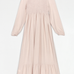 VESTIDO LARGO FRUNCES