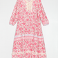 VESTIDO ESTAMPADO CON CROCHET