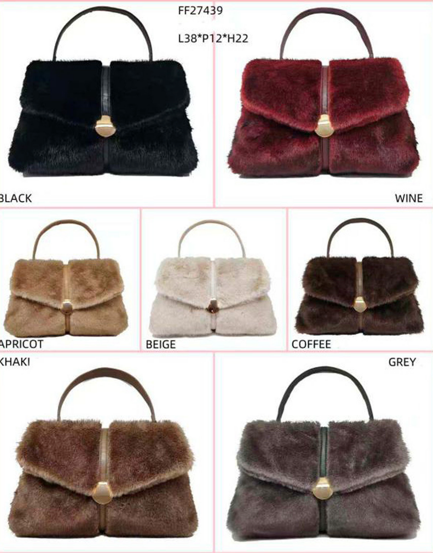 BOLSO MANO PELO SINTÉTICO