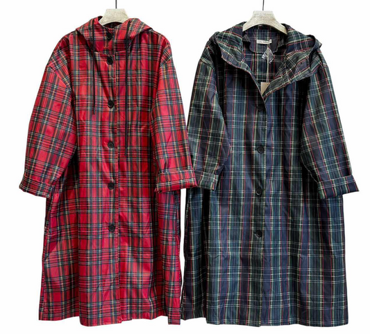 CHUBASQUERO CAPUCHA TARTÁN