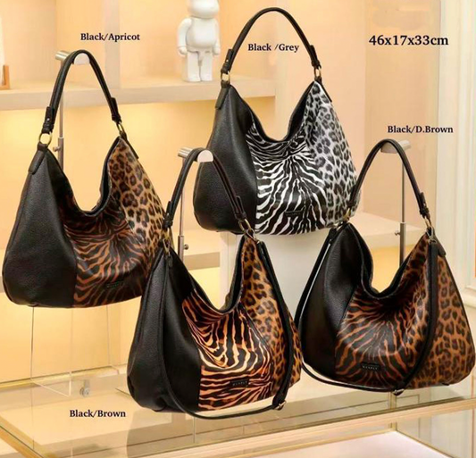 BOLSO DE HOMBRO ANIMALPRINT