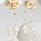 PENDIENTES ELEGANTES FLORES