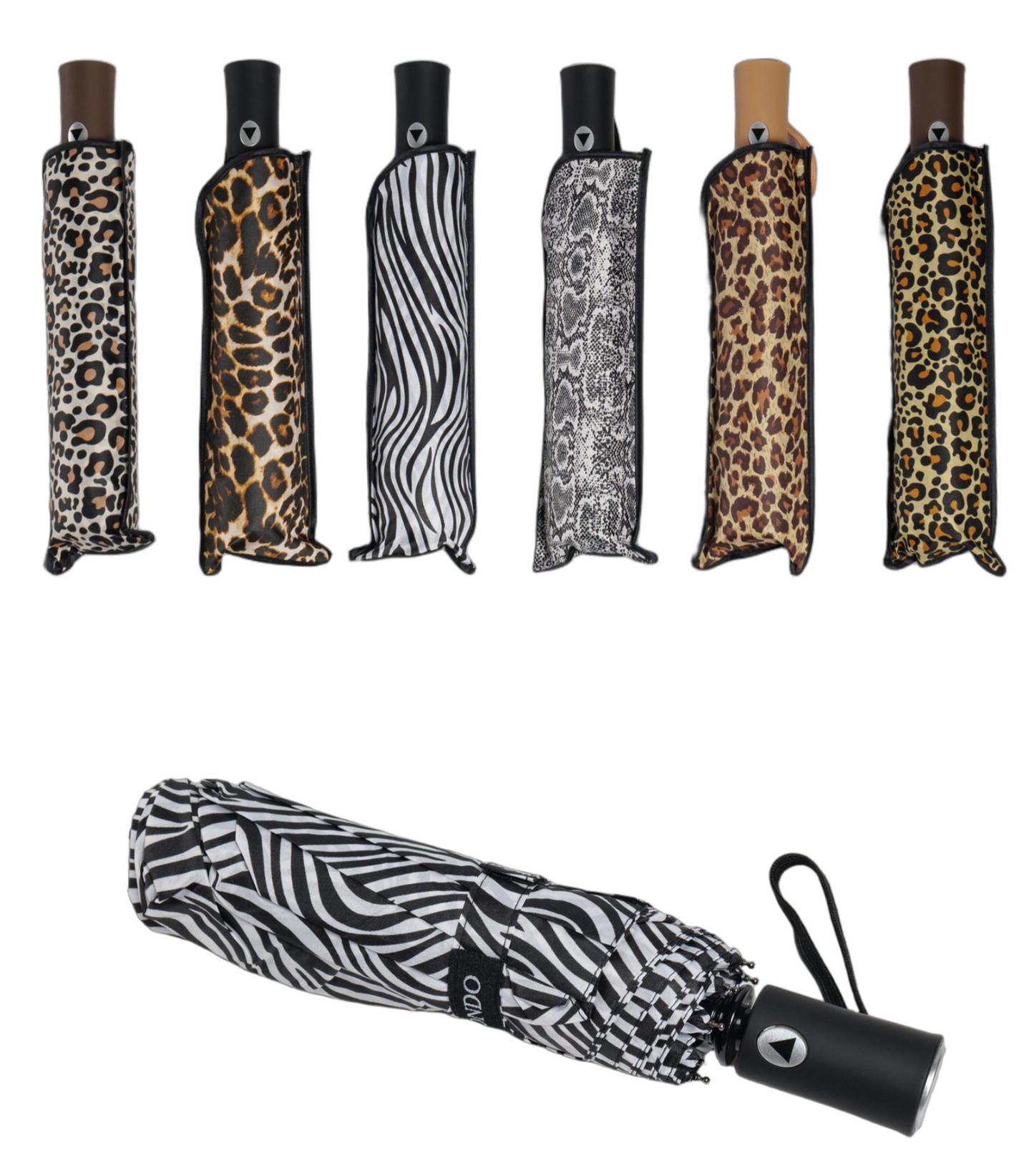 PARAGUAS PLEGABLE ANIMALPRINT