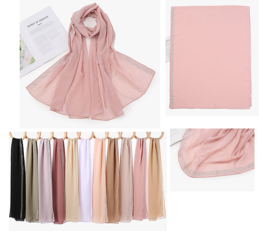 FULAR BRILLOS LATERALES