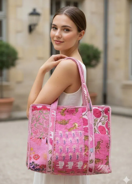 BOLSO TEJIDO ESTAMPADO