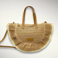 BOLSO RAFIA SEMILUNA VOLANTE