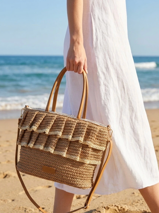 BOLSO RAFIA VOLANTE