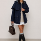 CHAQUETA CON CAPA Y CAPUCHA