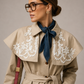 GABARDINA CAPA BORDADOS