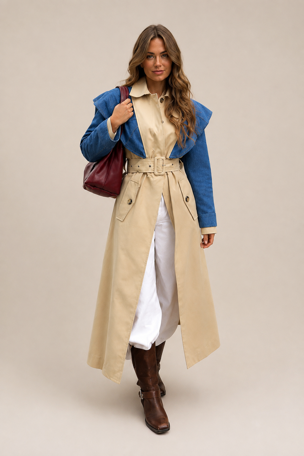 GABARDINA COMBINADA