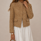 CHAQUETA CORTA BRILLOS