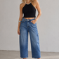 JEANS CROPPED BOLSILLO LATERAL