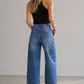 JEANS CROPPED BOLSILLO LATERAL