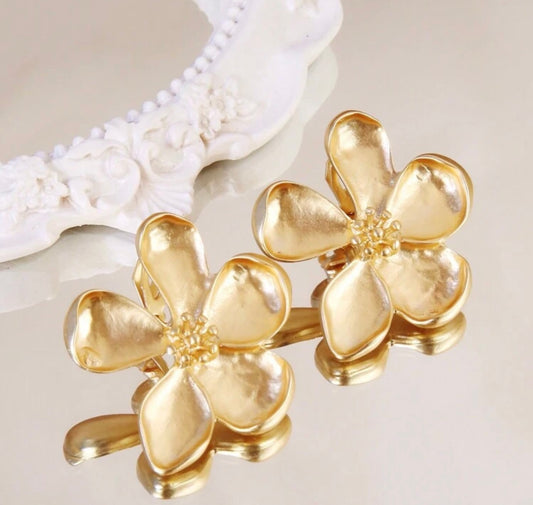 PENDIENTES FLOR CLIP