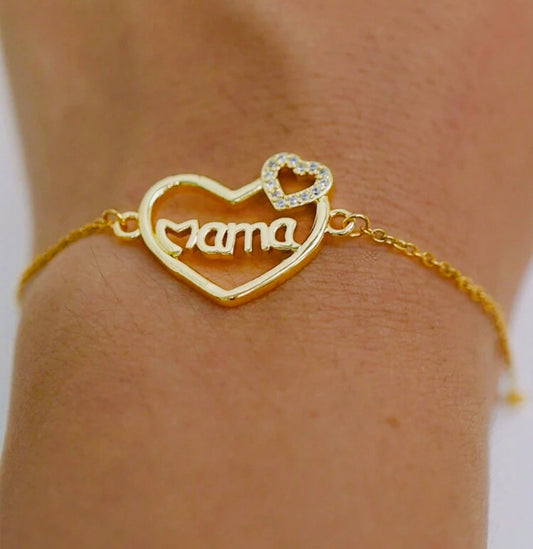 PULSERA MAMÁ AC.INOX.