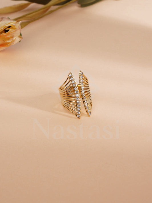 ANILLO BRILLANTES AC.INOX.