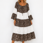 VESTIDO PRINT COMBINADO