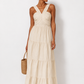 VESTIDO LARGO ESCOTE V