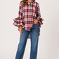 CAMISA CUADROS CON VOLANTES