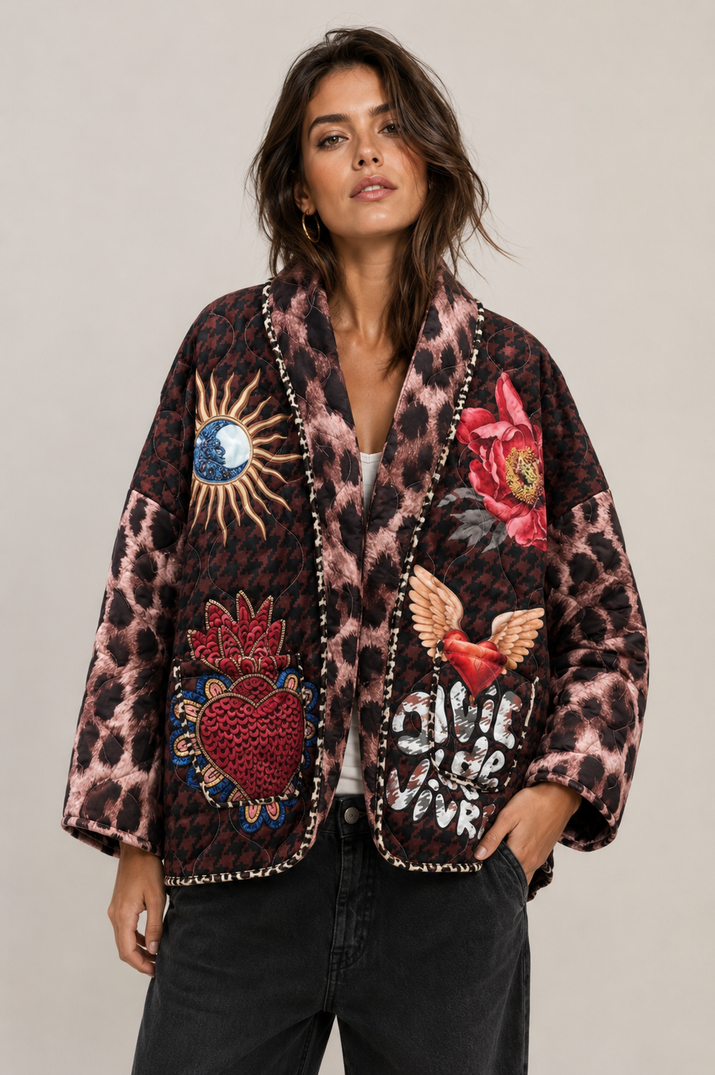 CHAQUETA ACOLCHADA OVERSIZE
