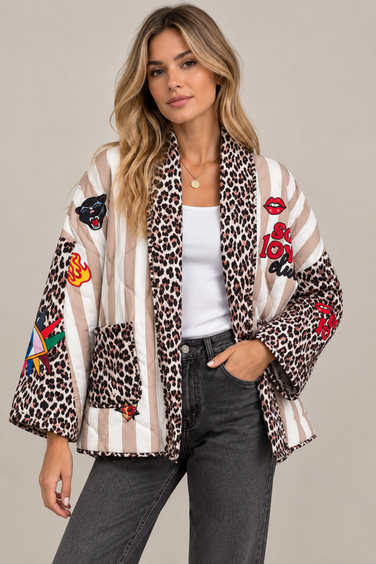 CHAQUETA ACOLCHADA OVERSIZE