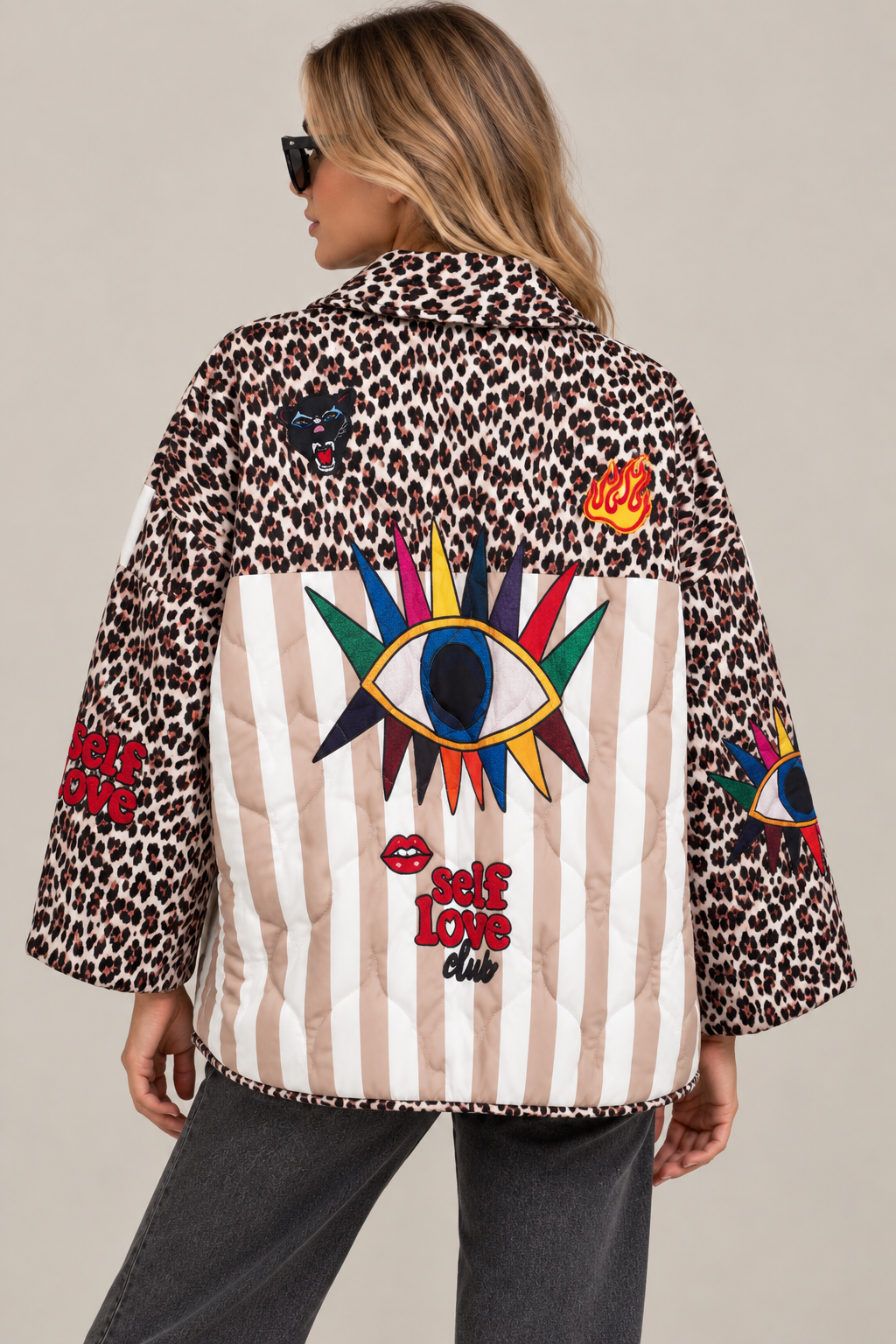 CHAQUETA ACOLCHADA OVERSIZE