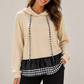 SUDADERA CAPUCHA VICHY