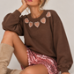 SUDADERA ABERTURAS CORAZONES