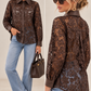 CAMISA POLIPIEL TROQUELADA