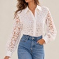 BLUSA ENCAJE FLORAL