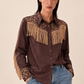 CAMISA FLECOS FLORAL