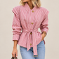 CHAQUETA RAYAS HOMBRERAS