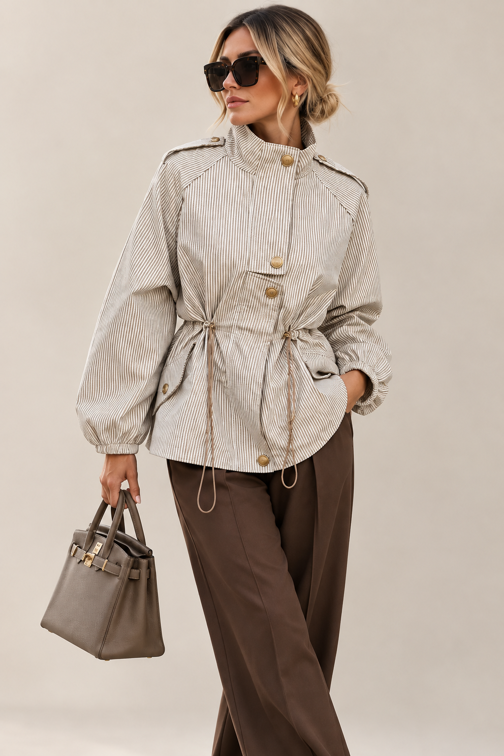 CHAQUETA RAYAS