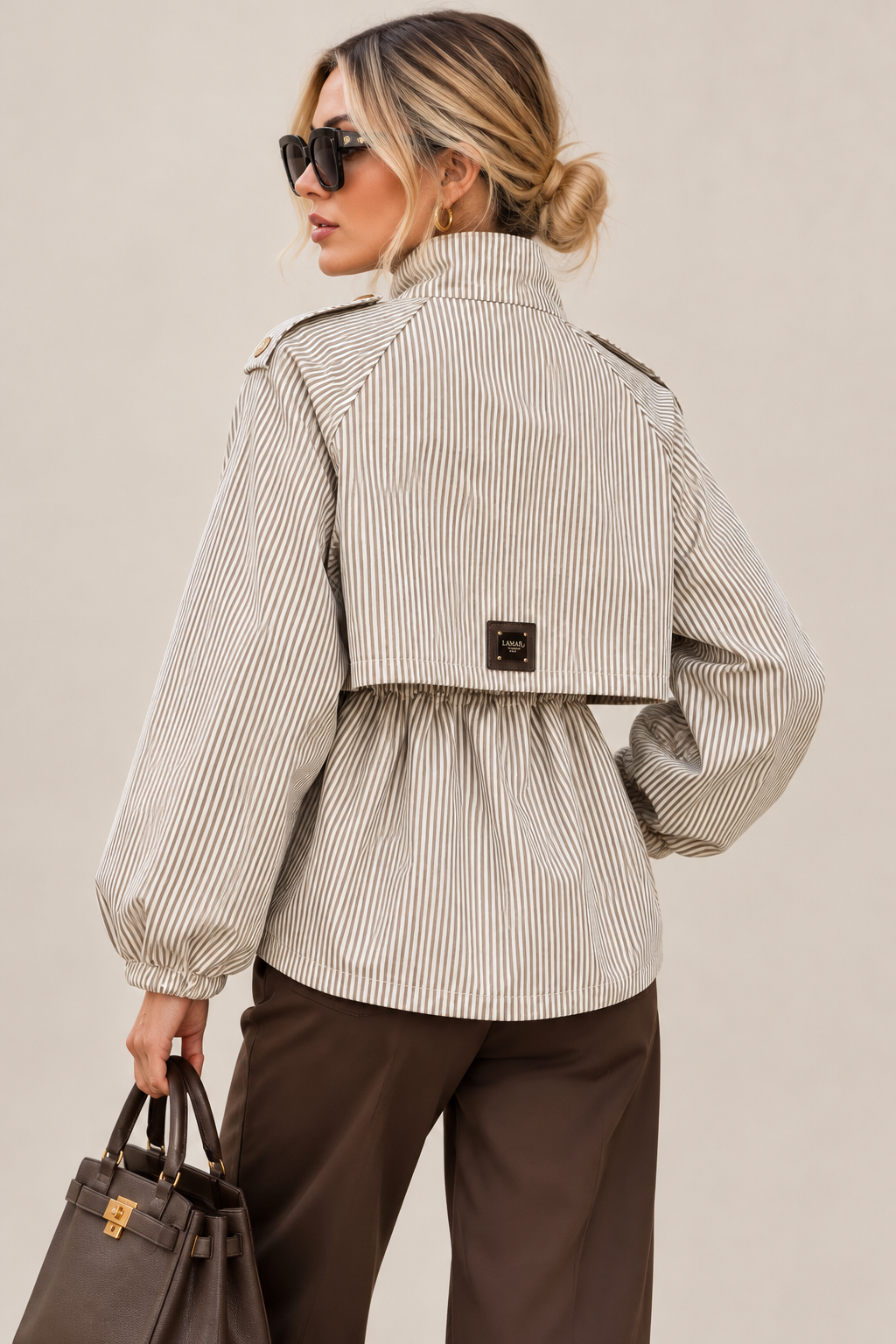 CHAQUETA RAYAS