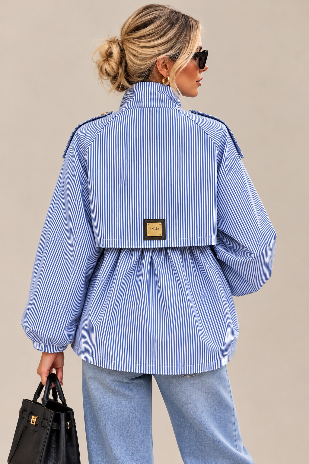 CHAQUETA RAYAS