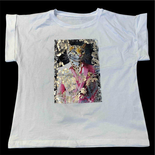 CAMISETA CAT ELEGANT