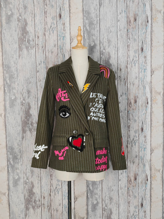 AMERICANA RAYAS ESTAMPADA