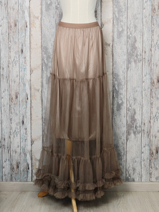 FALDA TUL LARGA